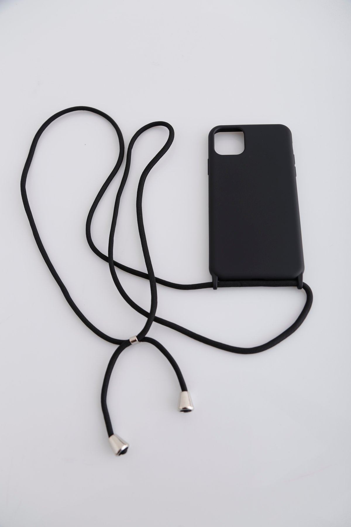 Siyah iPhone 11 Pro Mat Telefon Kabı 