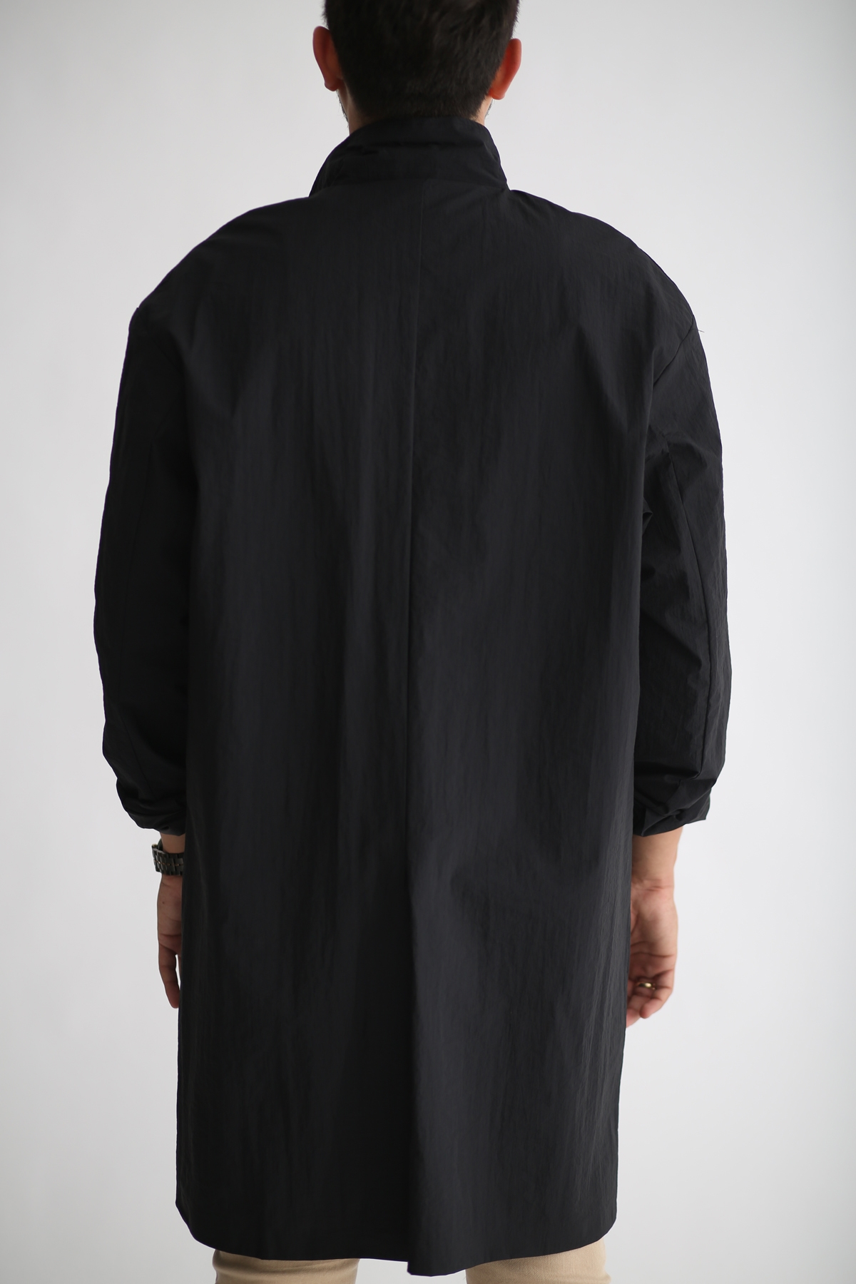 Siyah Oversize Rüzgarlık 4494