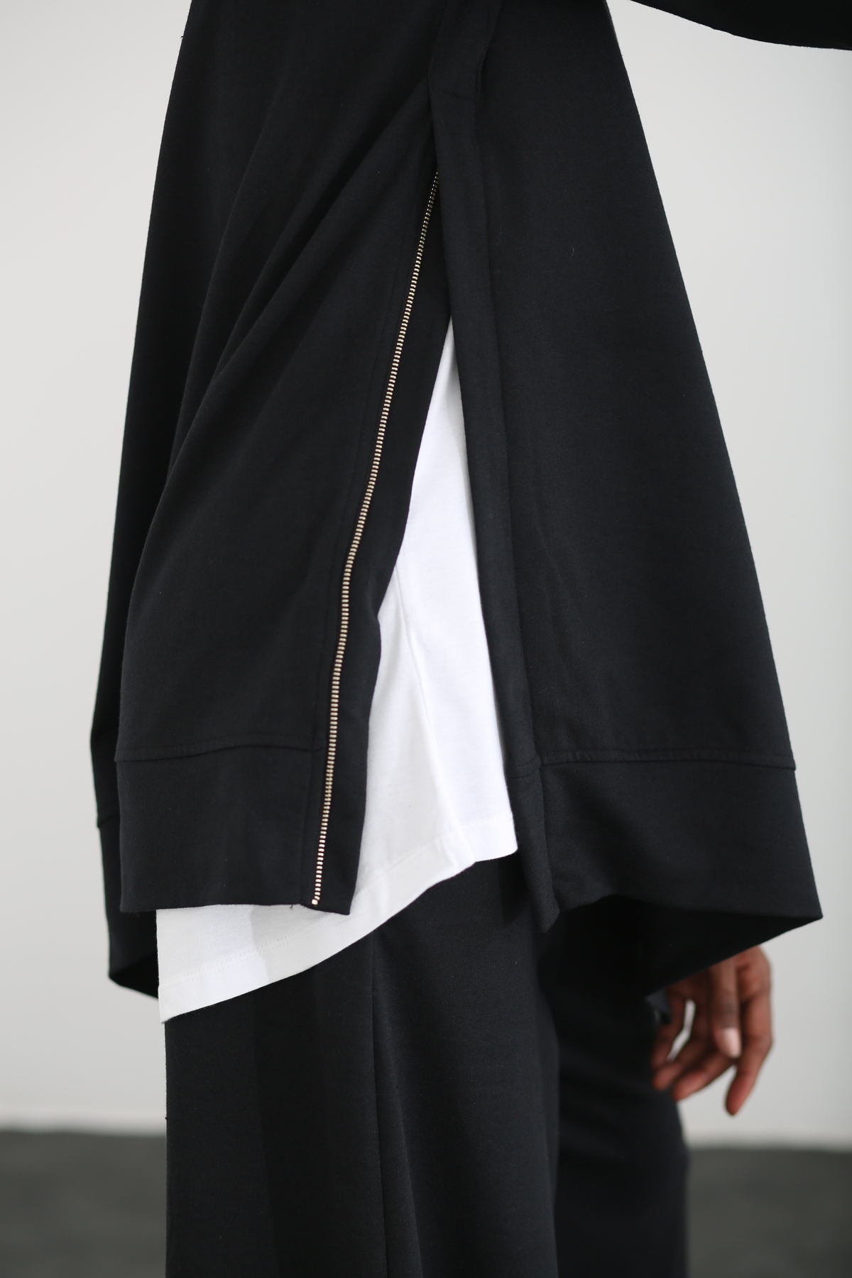 Siyah Oversize Sweatshirt 1315