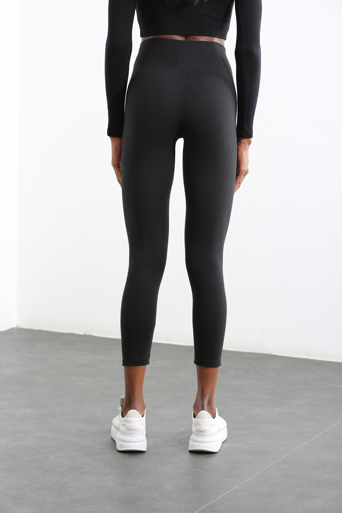 Siyah Polar Tayt 143