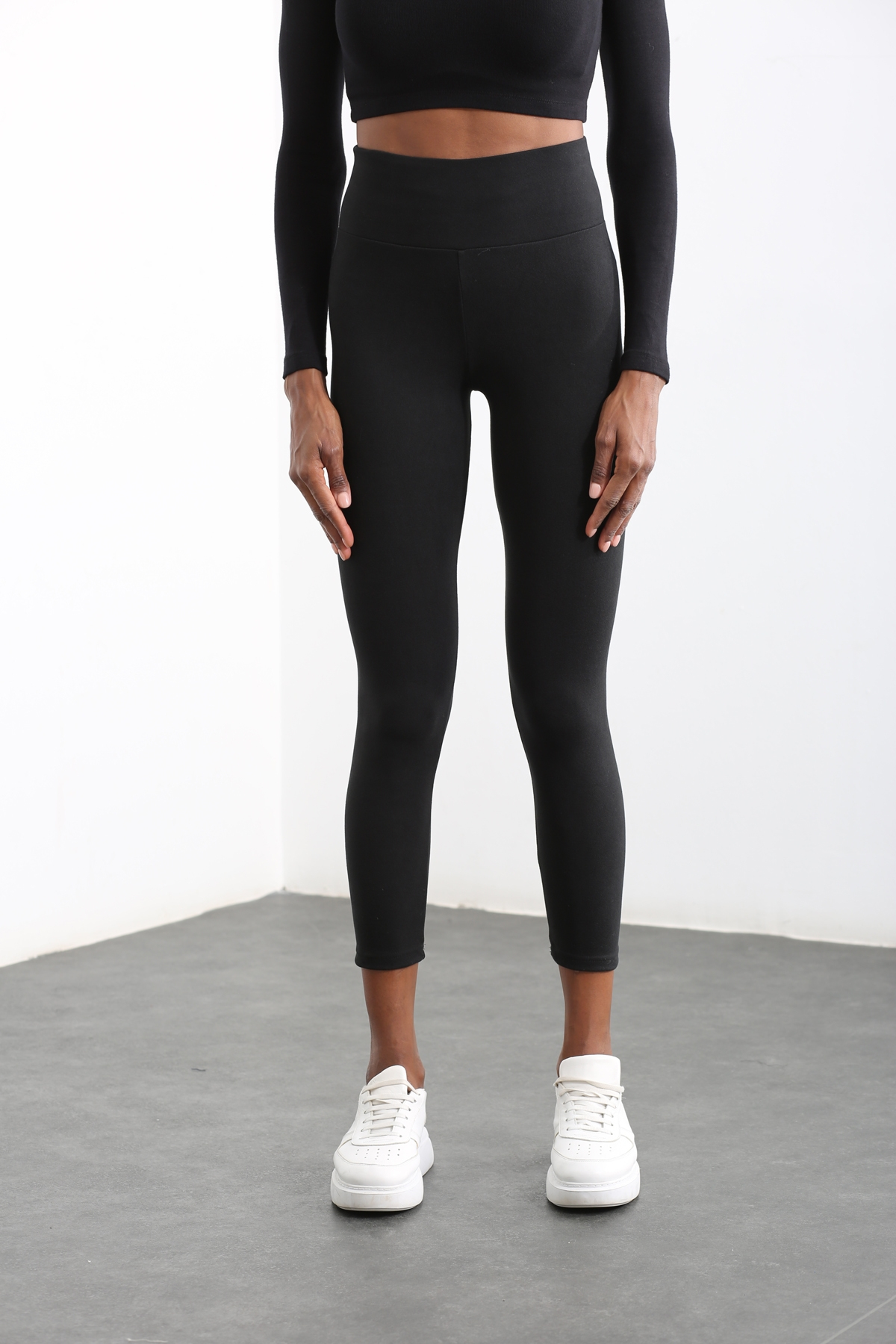 Siyah Polar Tayt 143