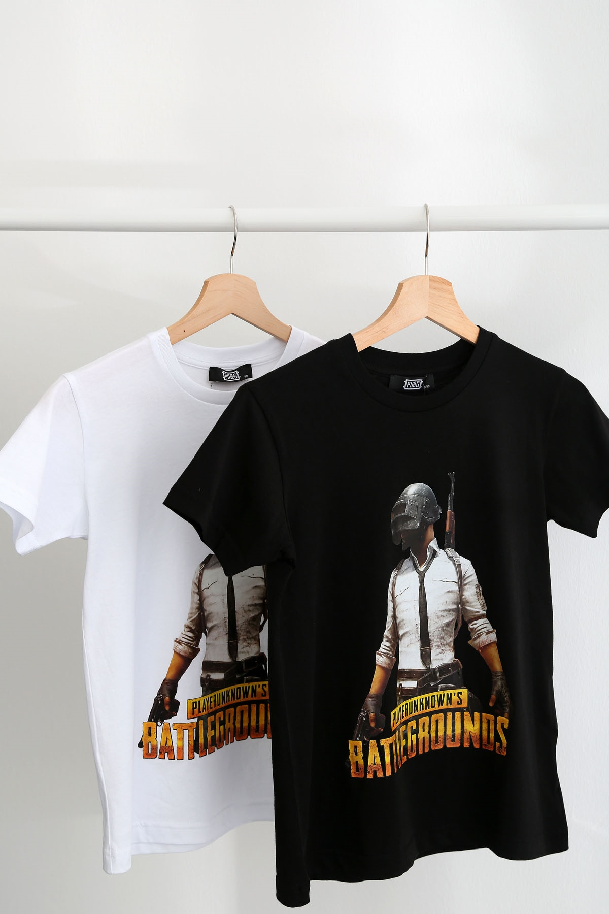 Siyah PUBG Çocuk Tshirt 