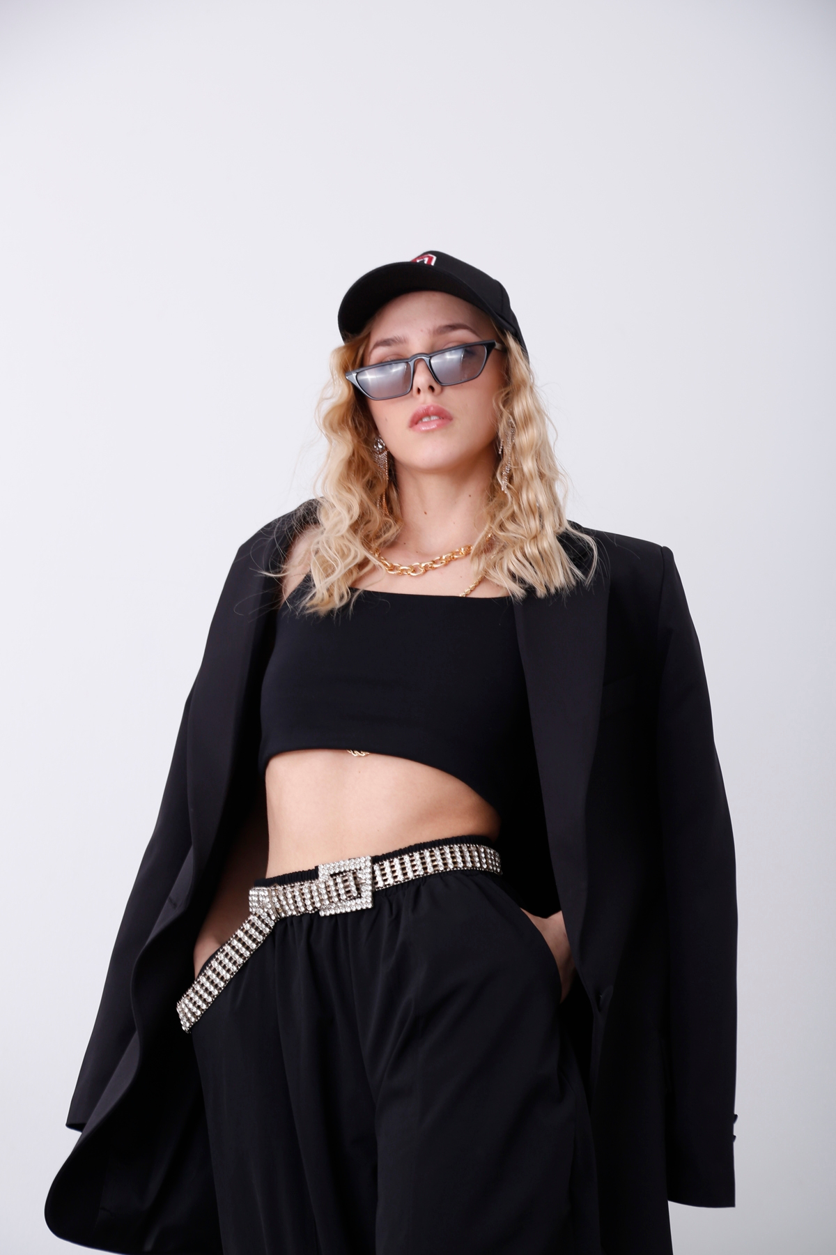 Siyah Spagetti Askılı Büstiyer 3077