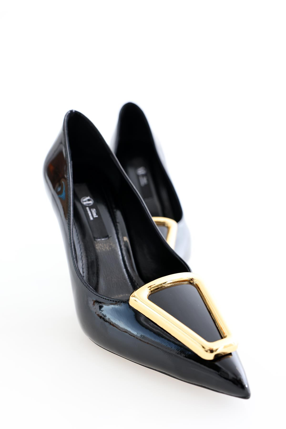 Siyah Tokalı Stiletto 75523