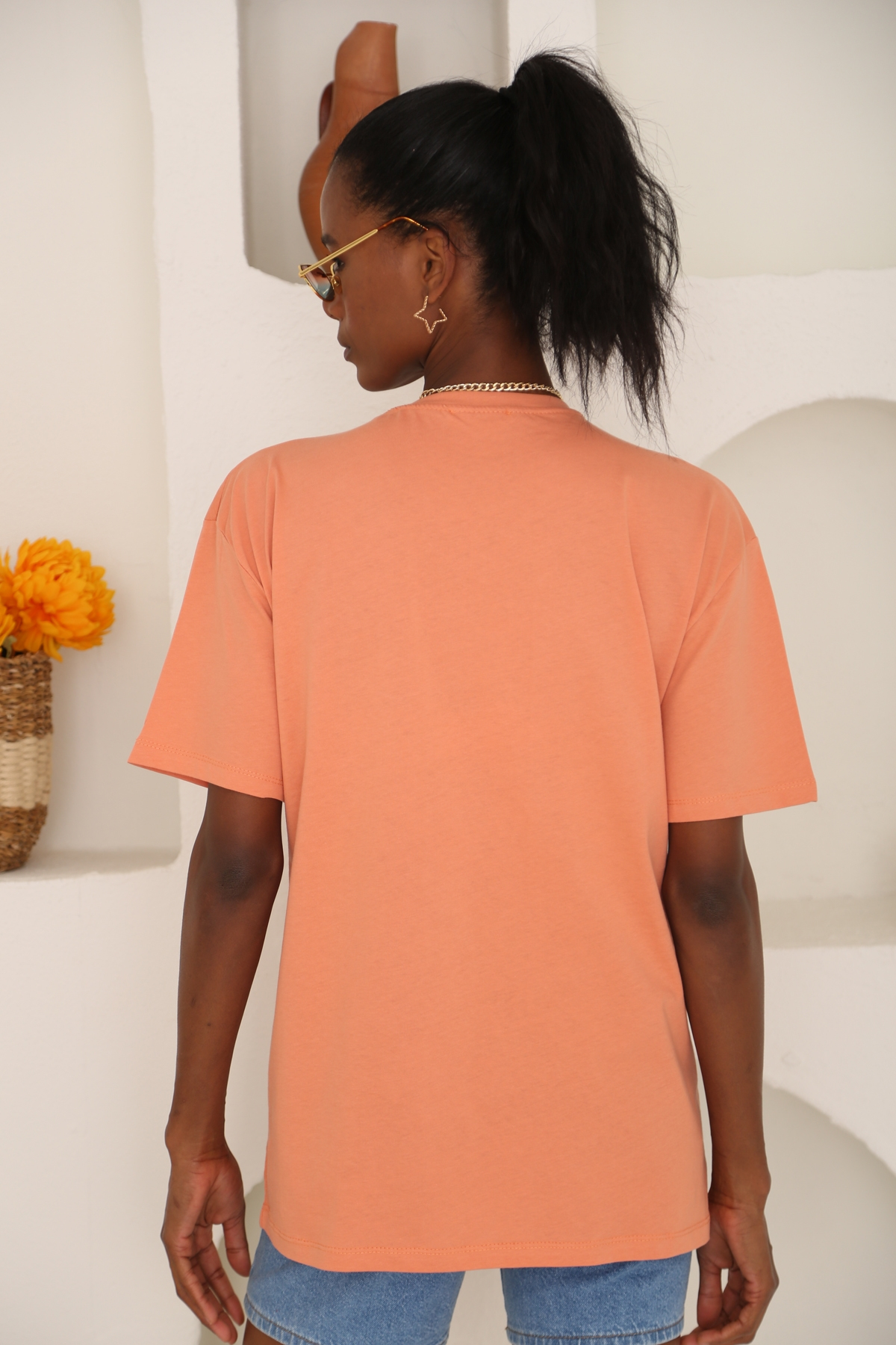 Somon Kaplan Baskılı Tshirt 3433