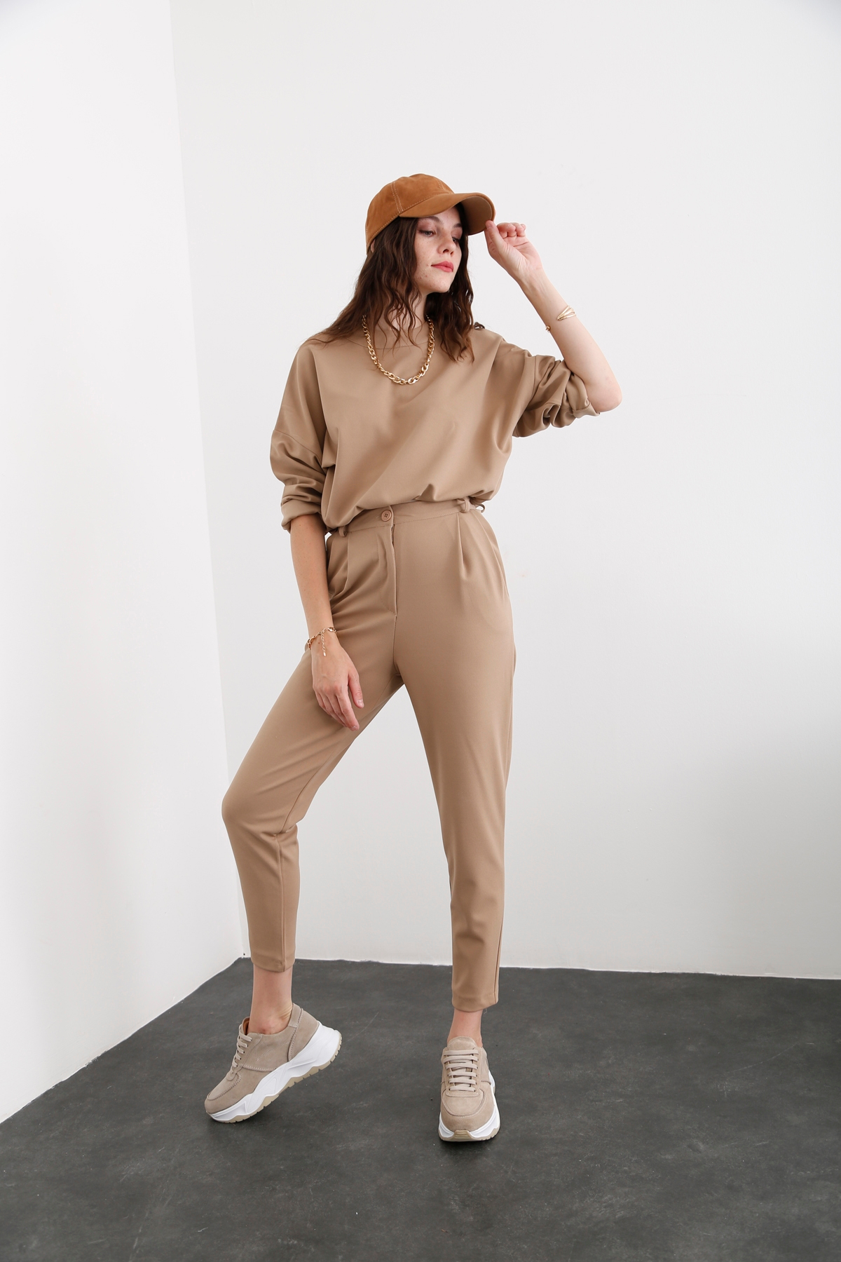 Sütlü Kahve Crep Takım 6401