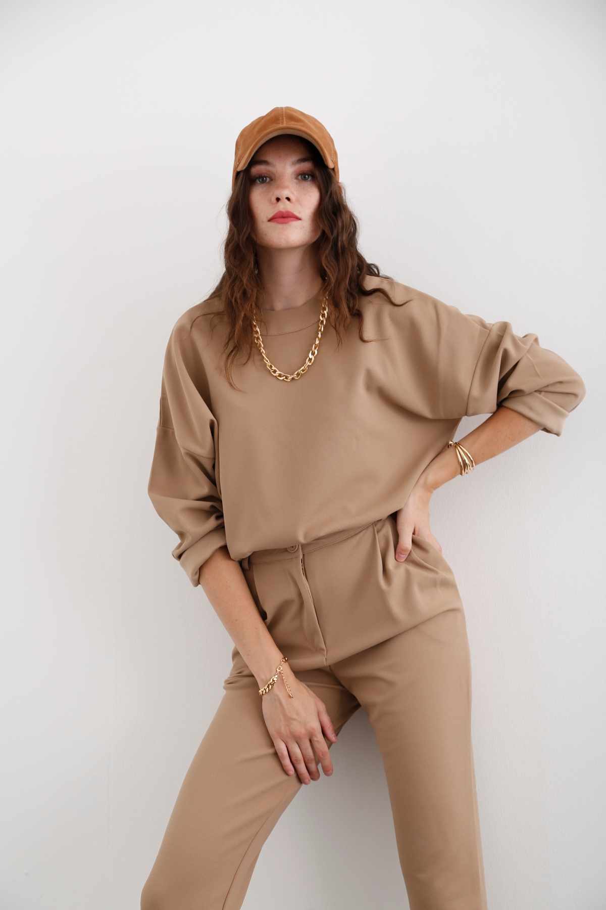 Sütlü Kahve Crep Takım 6401