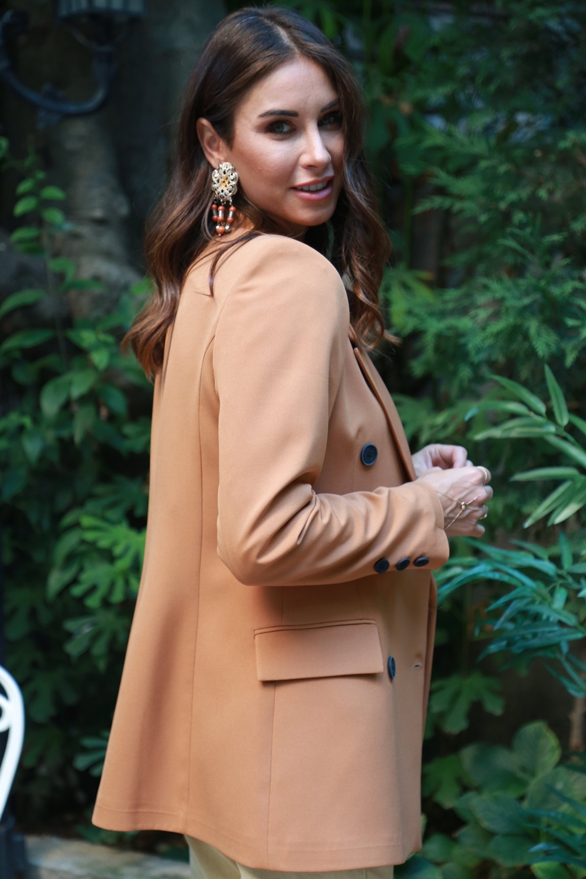 Taba Cepli Blazer Ceket
