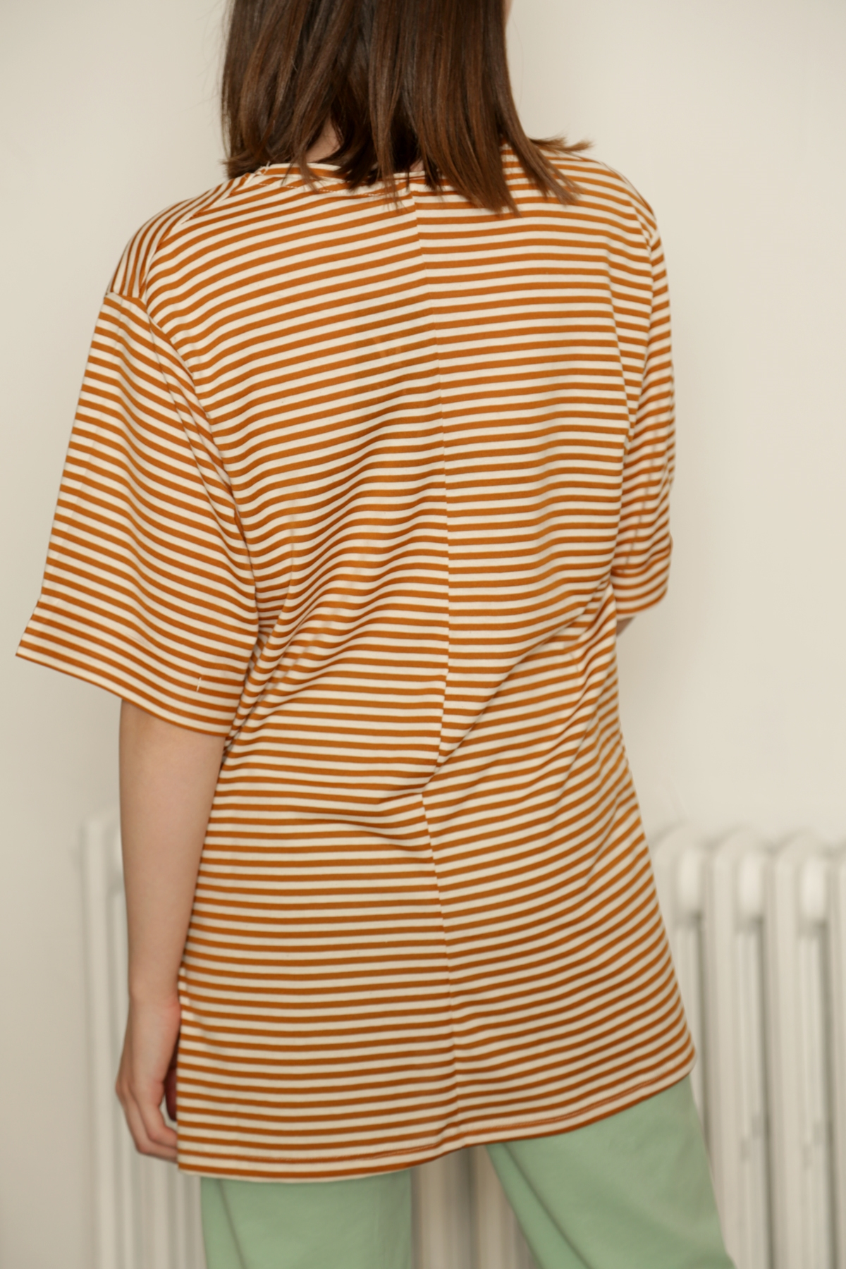 Taba Duble Kol Yırtmaçlı Tshirt 4621