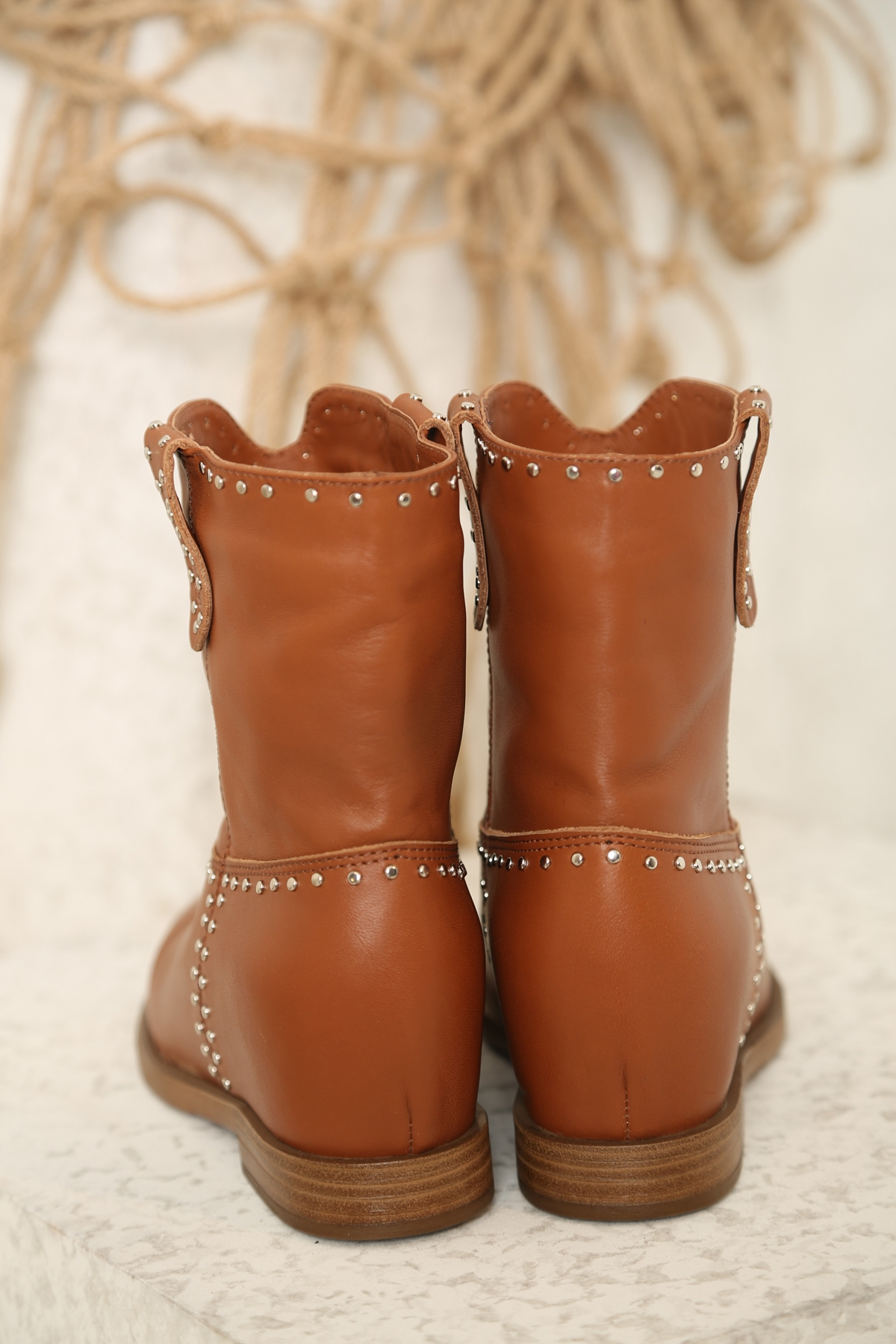 Taba Gizli Topuk Troklu Western Bot
