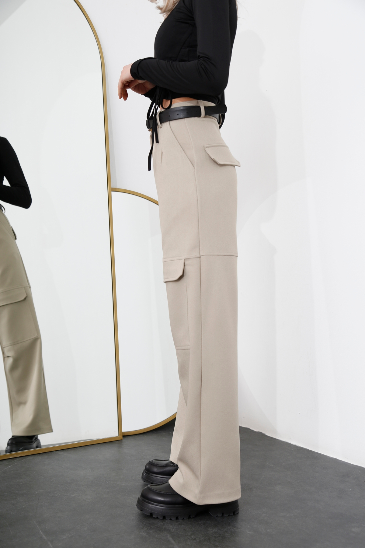 Taş Kargo Cepli Pantolon 