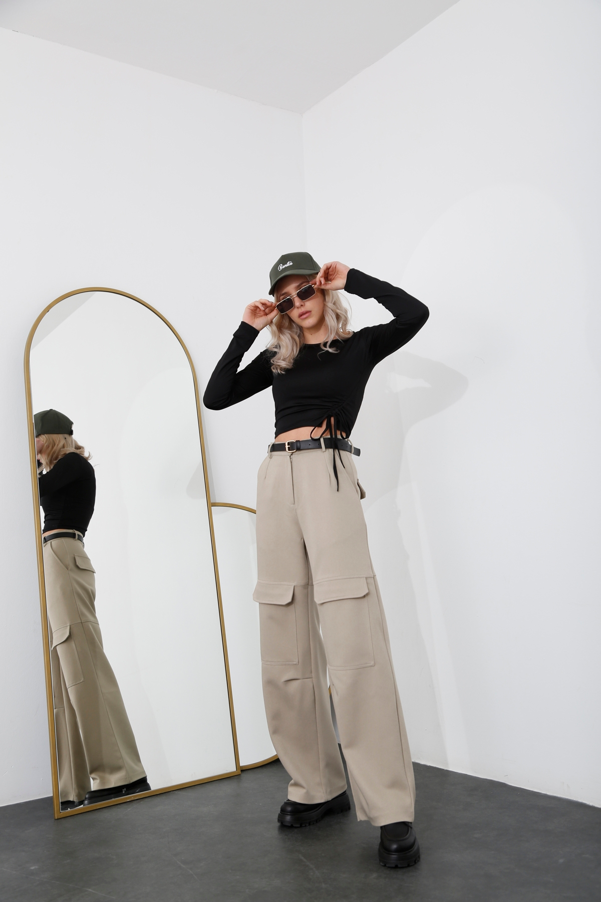 Taş Kargo Cepli Pantolon 