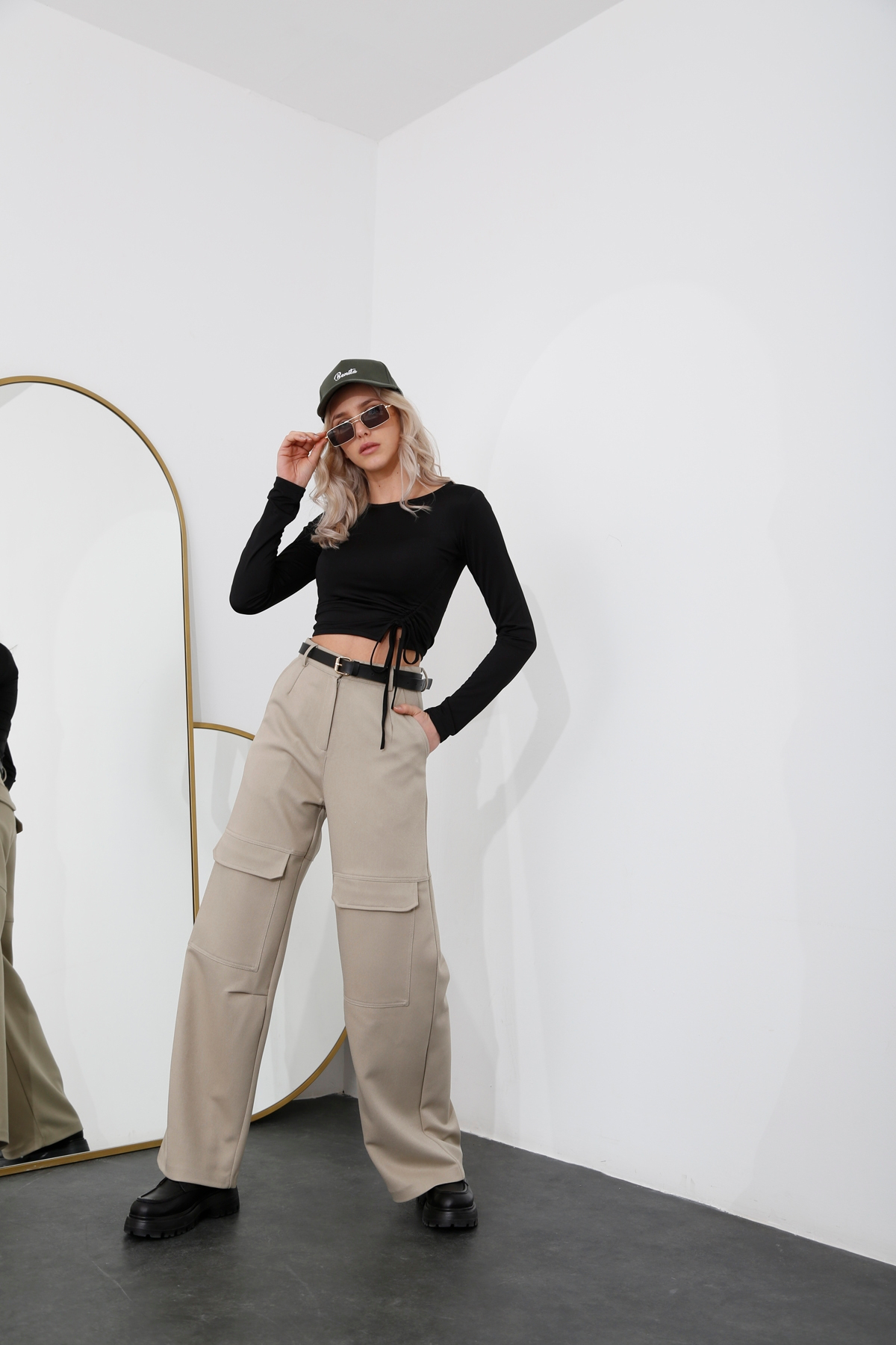 Taş Kargo Cepli Pantolon 