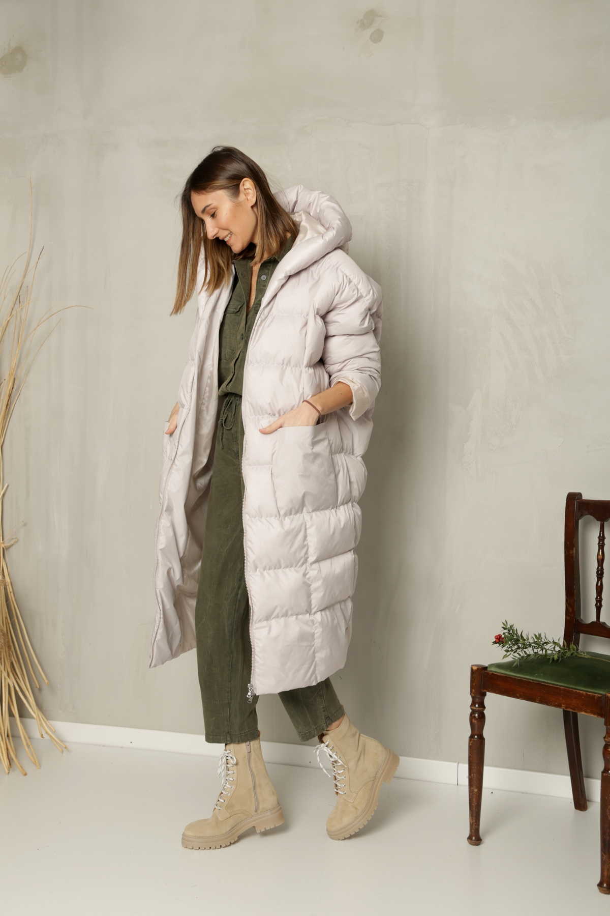 Taş Şişme Mont 1453