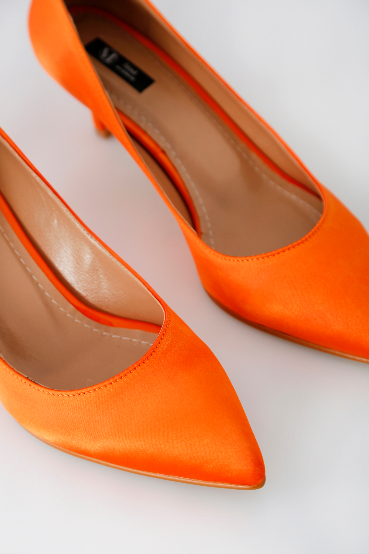 Turuncu 5 cm Topuklu Stiletto 891080