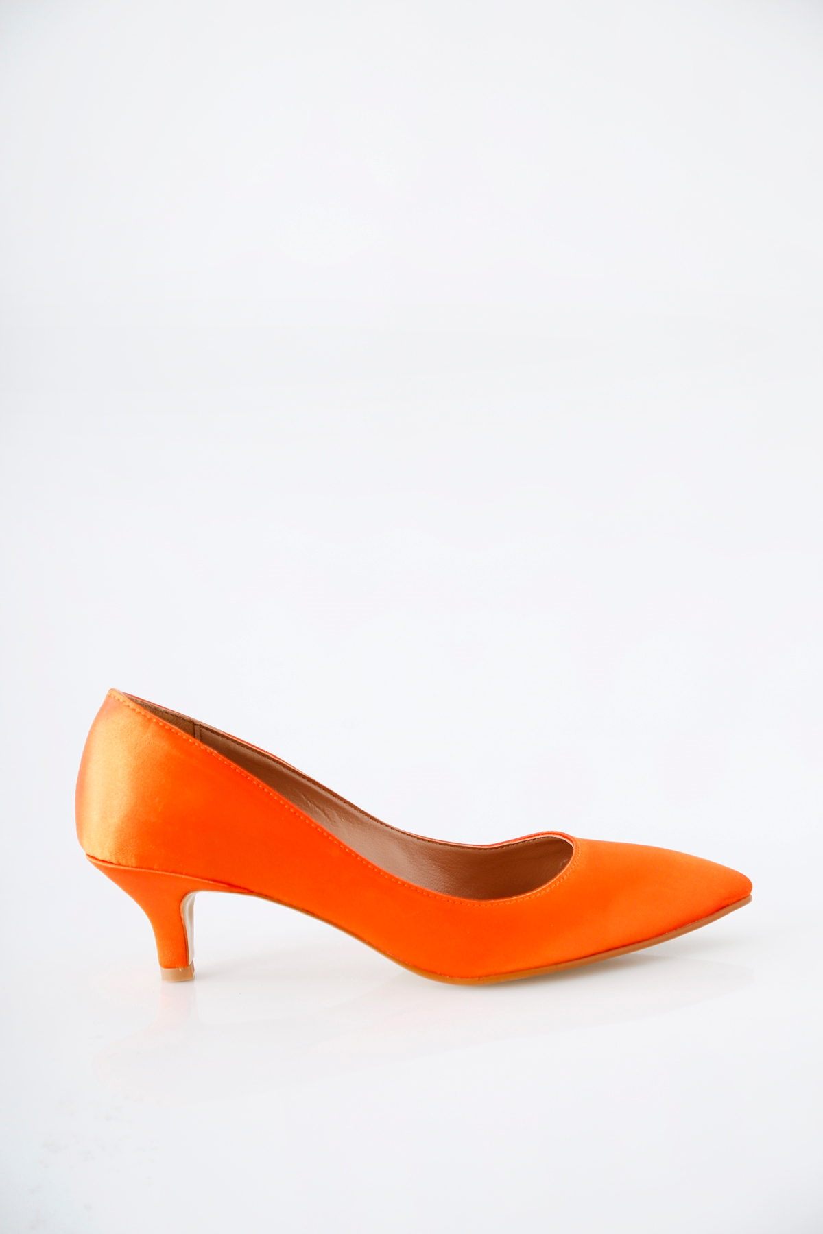 Turuncu 5 cm Topuklu Stiletto 891080