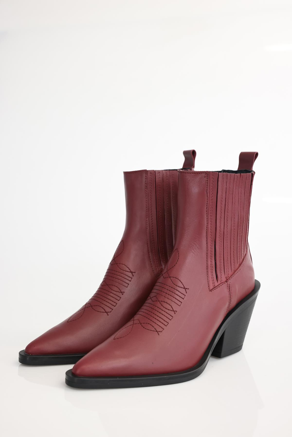 Vişne Çürüğü Nakışlı Western Bot 123303