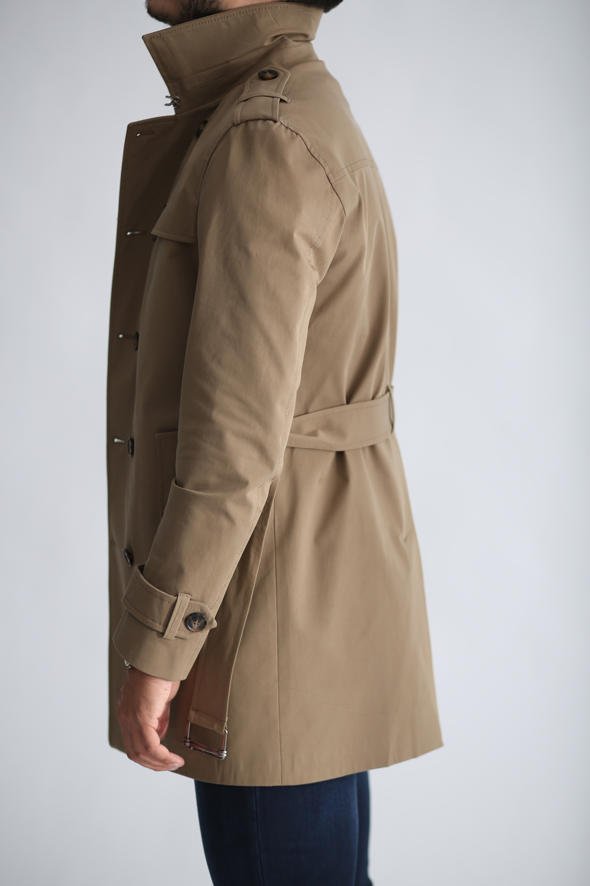 Vizon Erkek Trenchcoat 5116