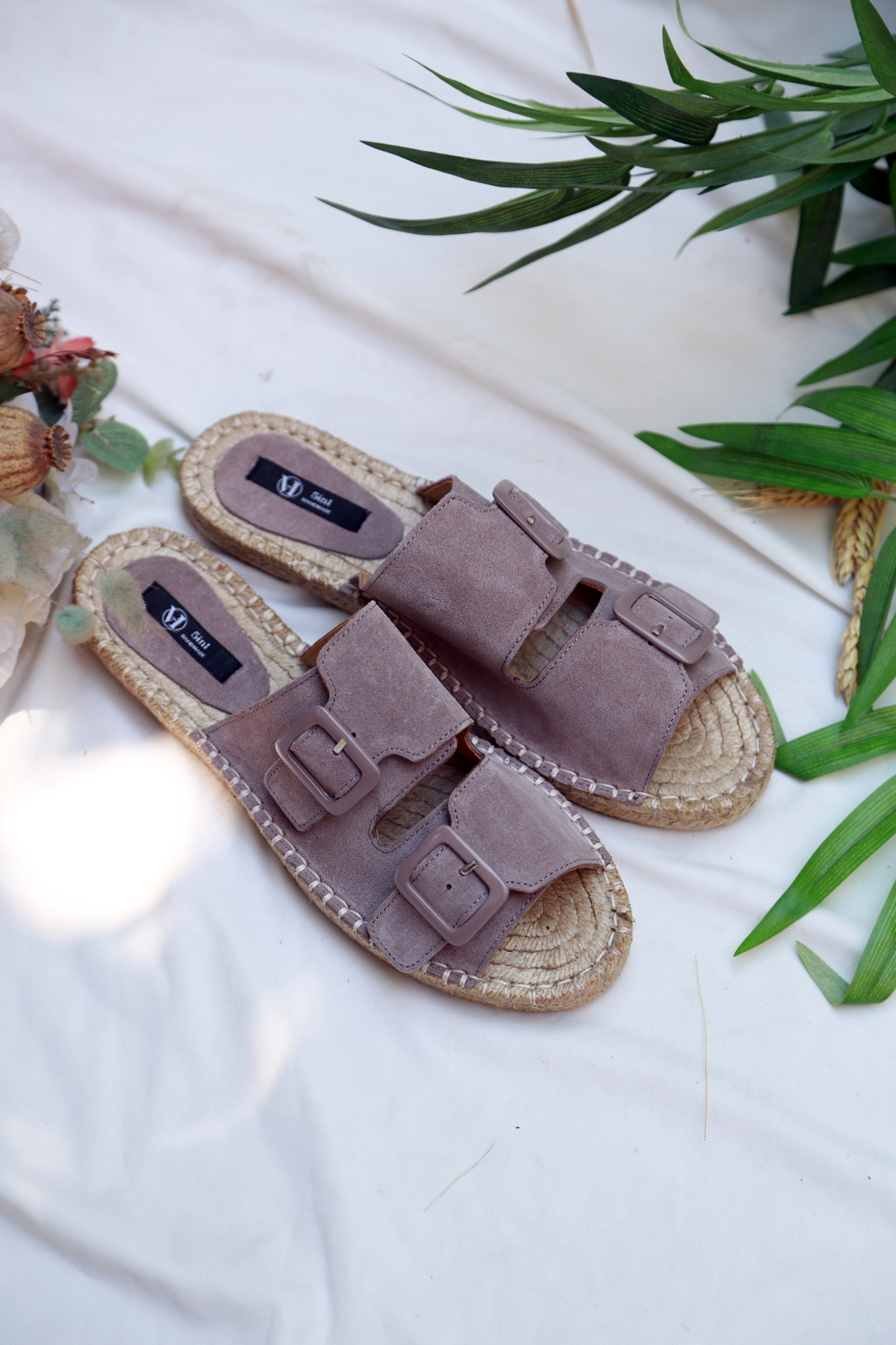 Vizon Tokalı Espadril Terlik