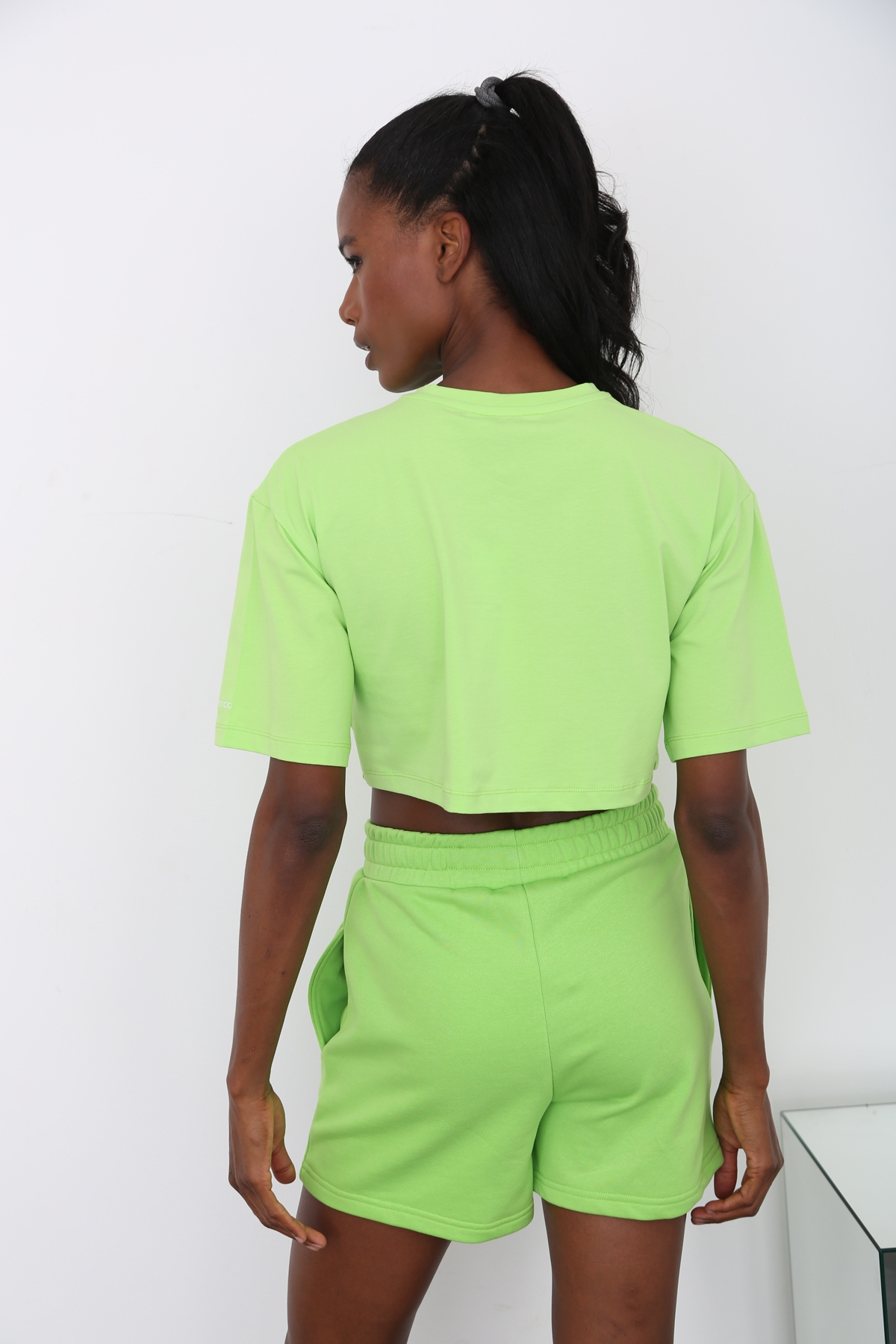 Yeşil Crop Tshirt 