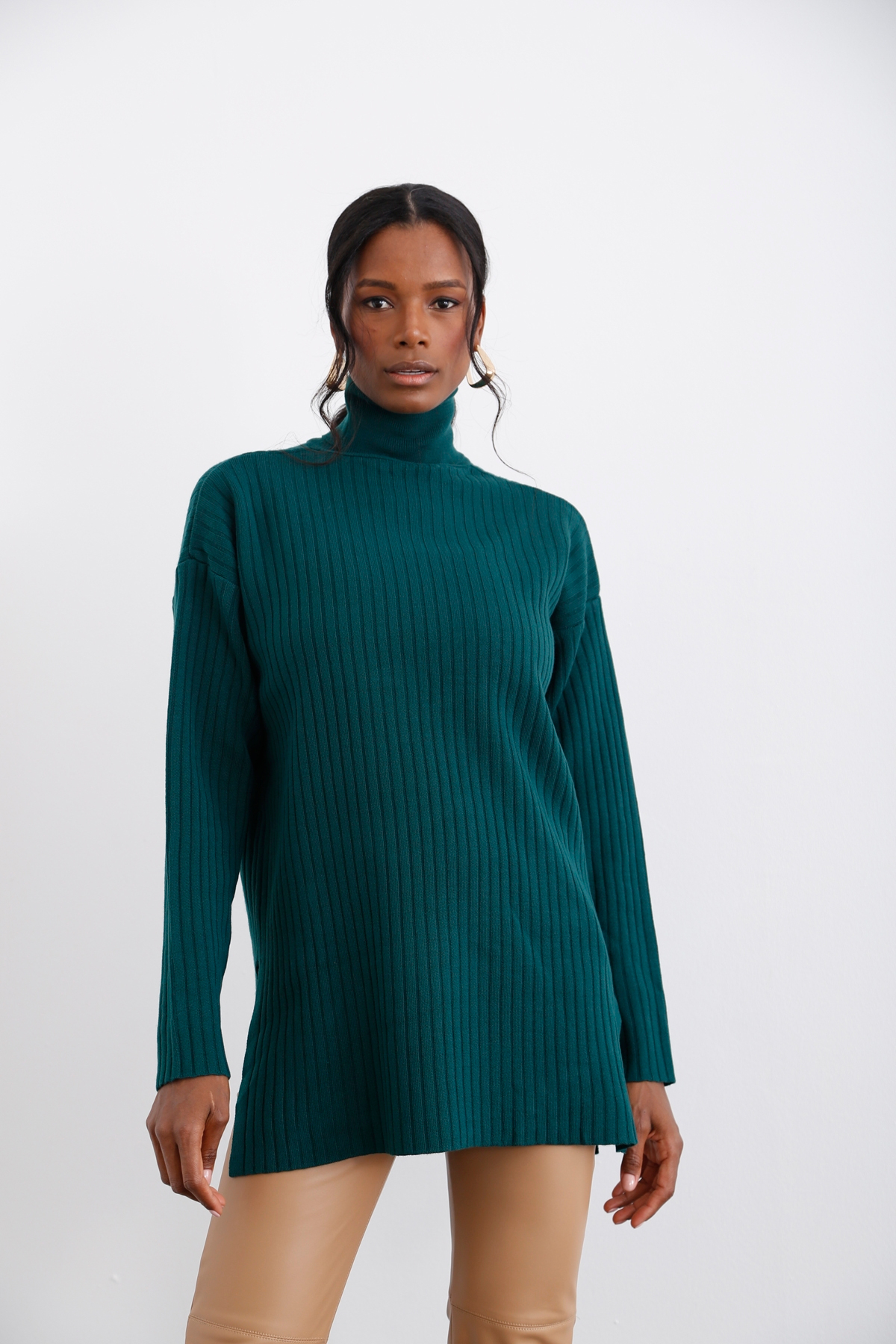 Zümrüt Balıkçı Fitilli Kazak 5766