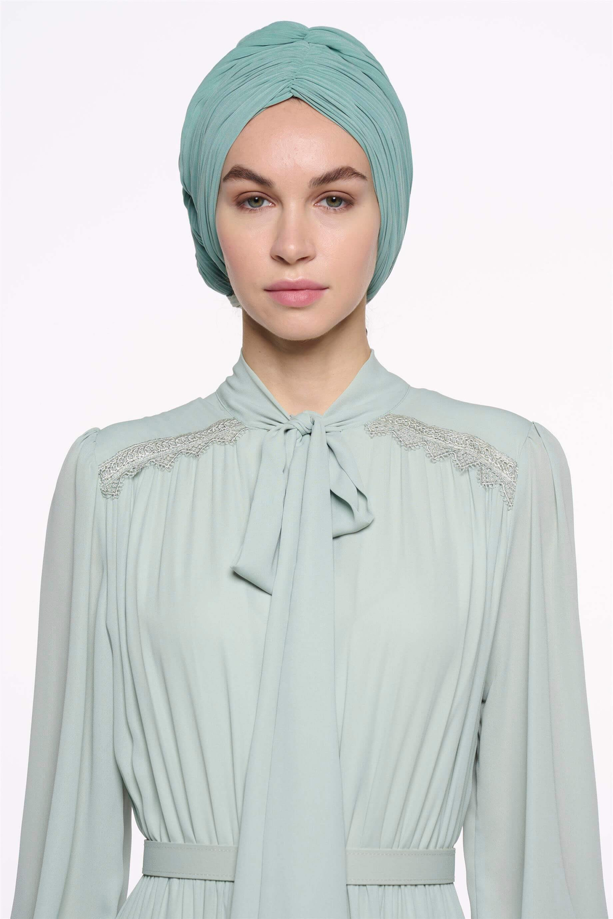 ÇAPRAZ BAĞLAMALI BONE Mint