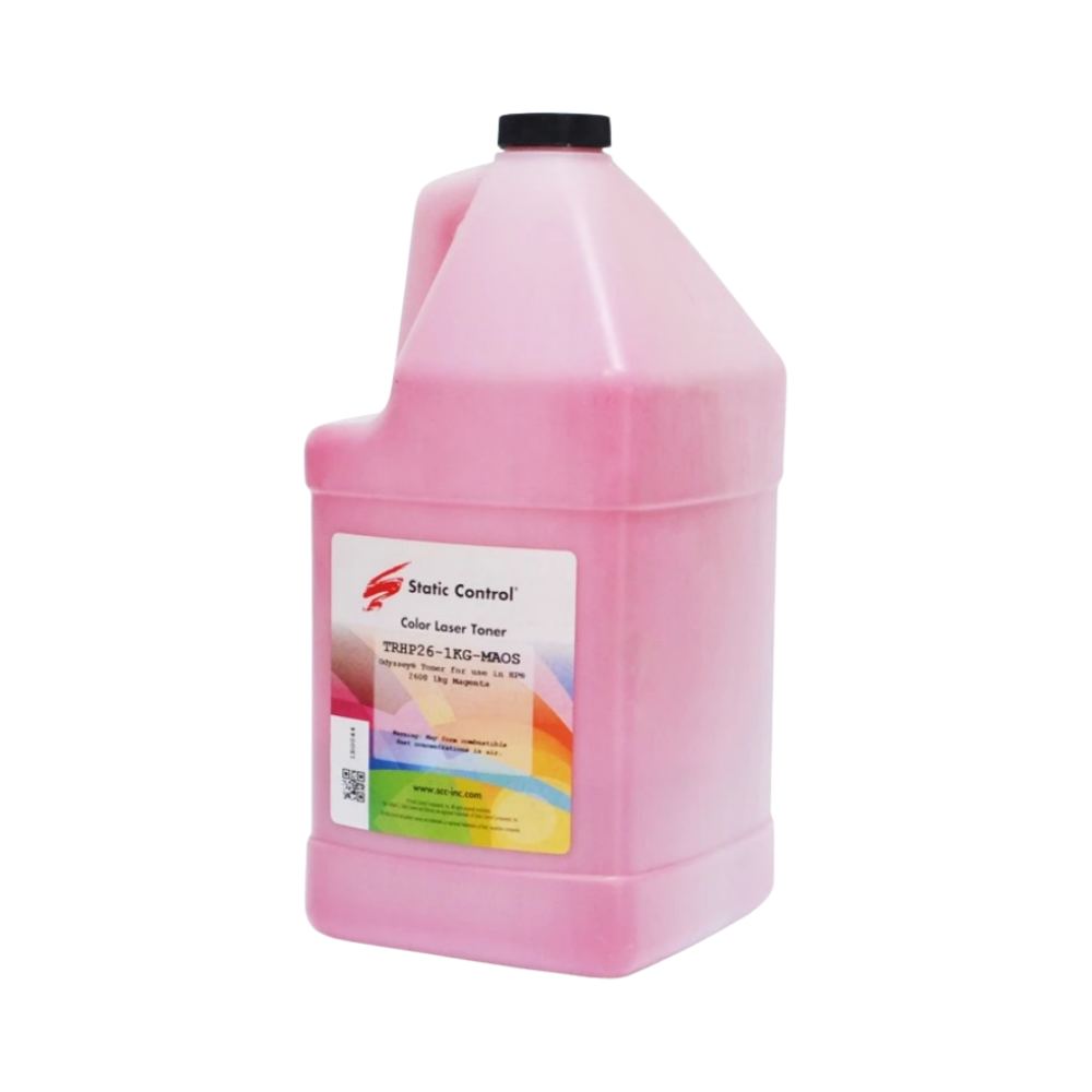 Kırmızı Toner Tozu 1kg TRHP26-1KG-MOS Static, HP 1600 2600 Q6000