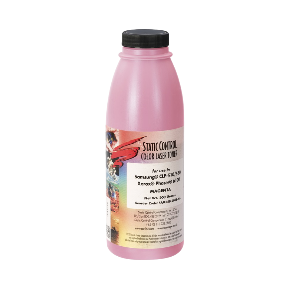 Kırmızı Toner Tozu 200gr Static, Samsung CLP510 CLP550