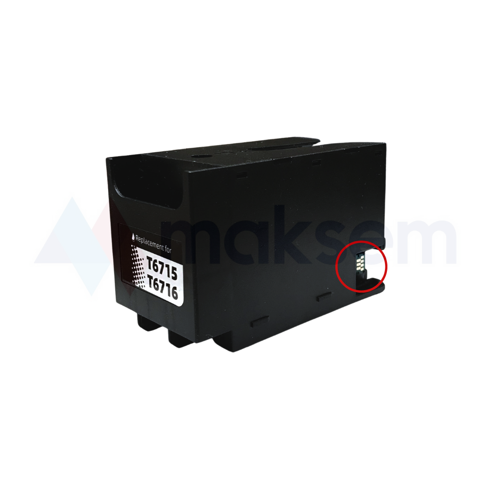Atık Mürekkep Tankı (Waste Ink Tank) Çipli T6715 T6716 671600 C13T671600 TPLD