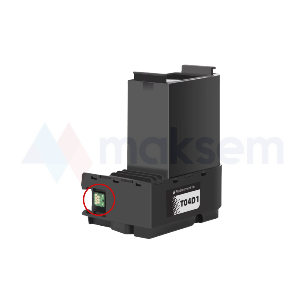 Atık Mürekkep Tankı (Waste Ink Tank) Çipli T-04D1 E-04D1 T04D100 C13T04D100 TPLD