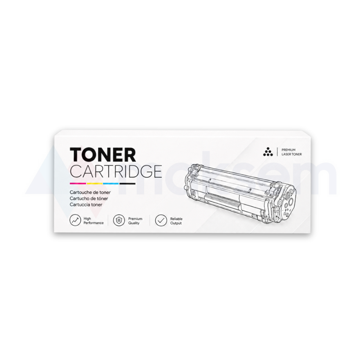 Muadil Kırmızı Toner 5K C822 44844626 NN, OKI C822 C822dn C822n