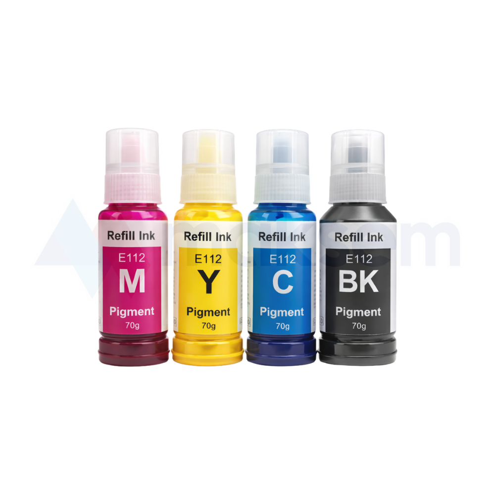 Sarı Mürekkep Pigment (Ink) T112 C13T06C44A, Epson EcoTank L6460 L6490 L6550 L6570 L11160 L15150