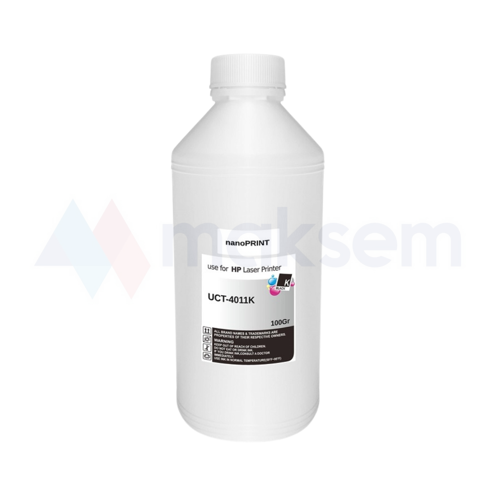 Siyah Toner Tozu (Toner Powder) 100gr UCT-4011K CE250A 504A CE250X 504X CE400A 507A CE400X 507X