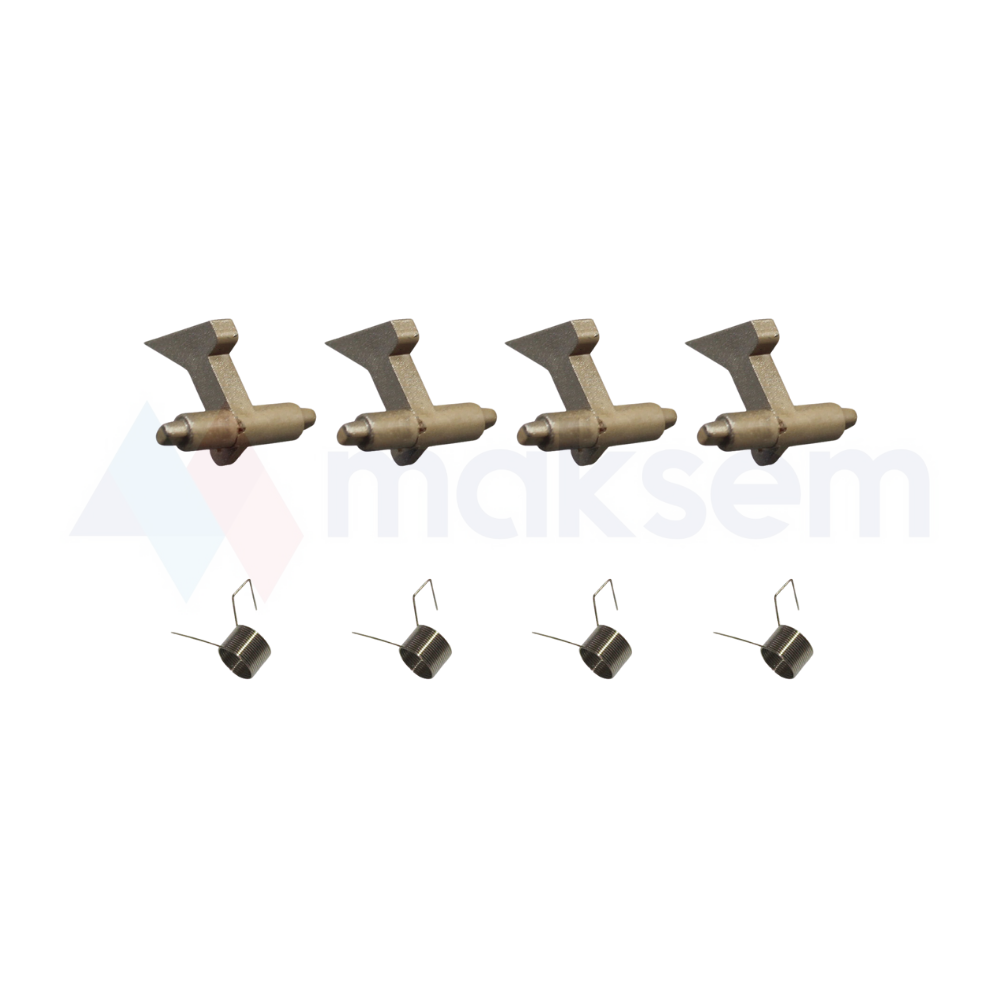 Tırnak (Üst Isıtıcı Merdane) 4pcs 2A820360 2A820530 2F925800 Z4395 Z4009, Kyocera FS-1110 FS-1120d