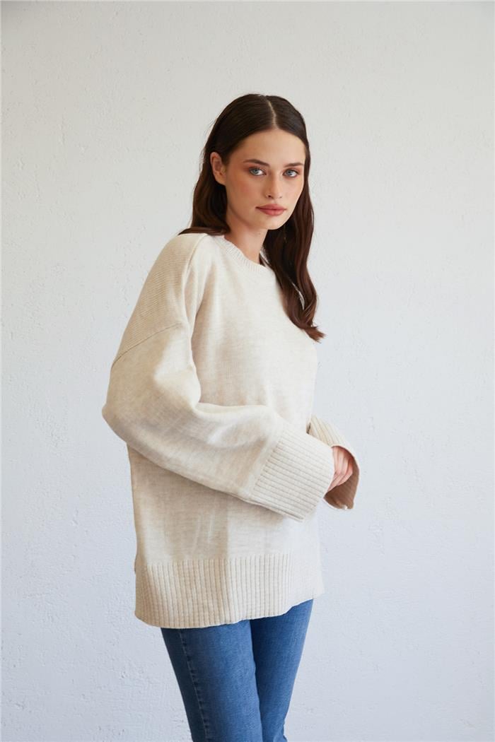 Avrile Oversize Basic Kazak TAŞ A92145-S
