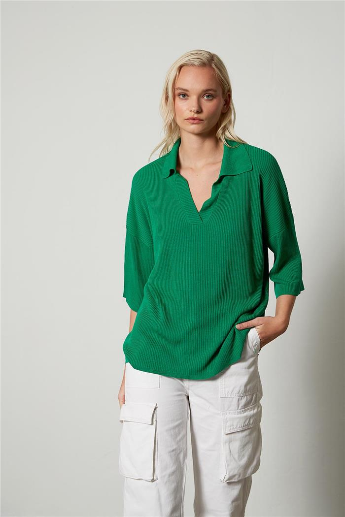 Avrile Polo Yaka Triko Bluz BENETTON A92305-S