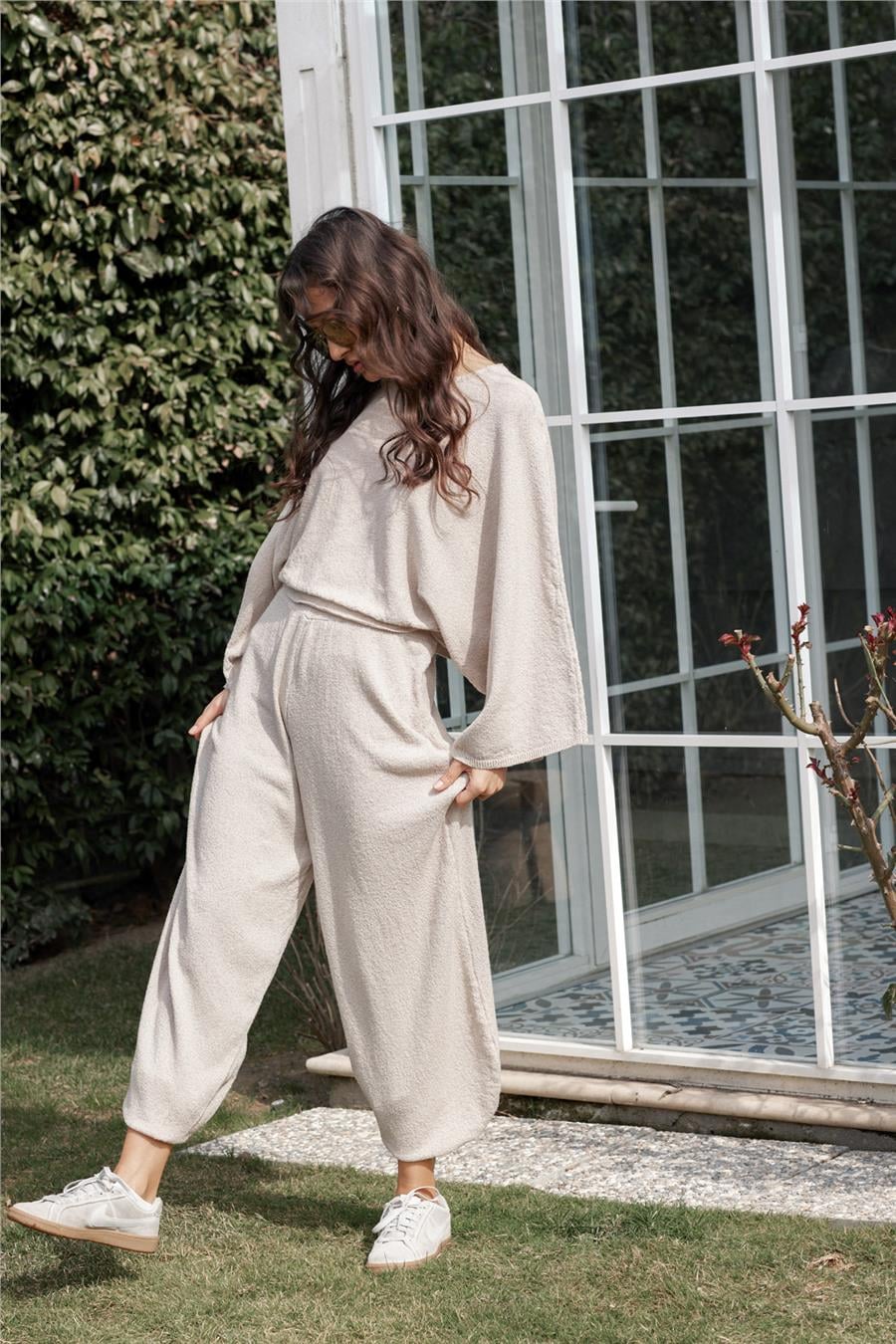 Nisan BELİ LASTİKLİ BALON PANTOLON BEJ TT4724-Z