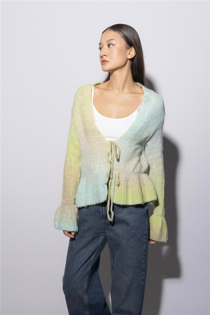Nisan FIRFIRLI TRİKO HIRKA MİNT TT4537-Z