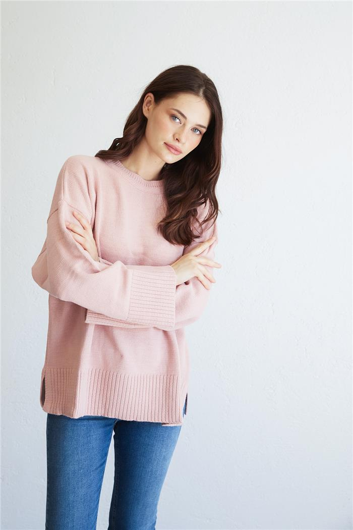 Avrile Oversize Basic Kazak PUDRA A92145-S