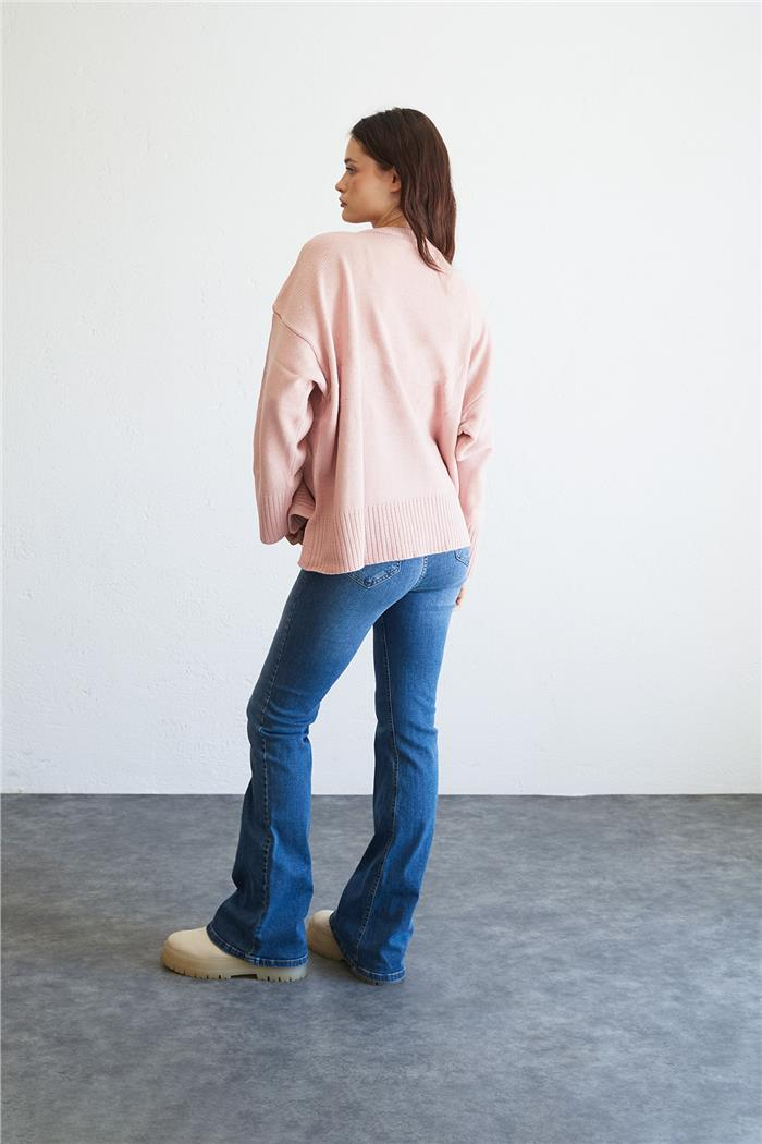 Avrile Oversize Basic Kazak PUDRA A92145-S