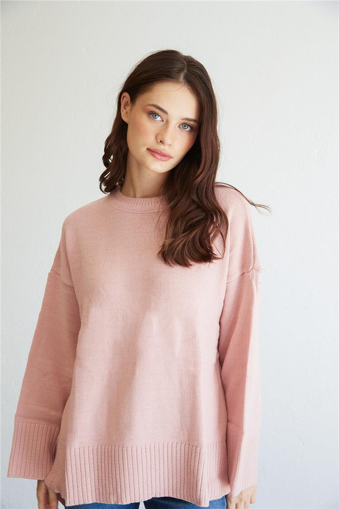 Avrile Oversize Basic Kazak PUDRA A92145-S