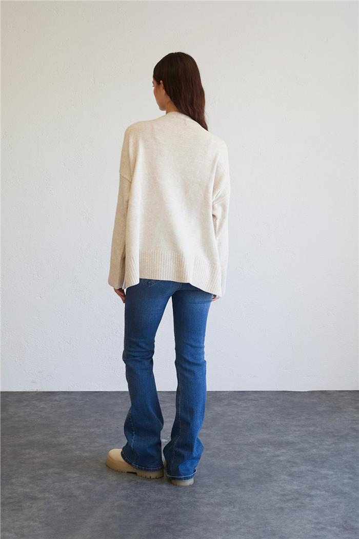 Avrile Oversize Basic Kazak TAŞ A92145-S