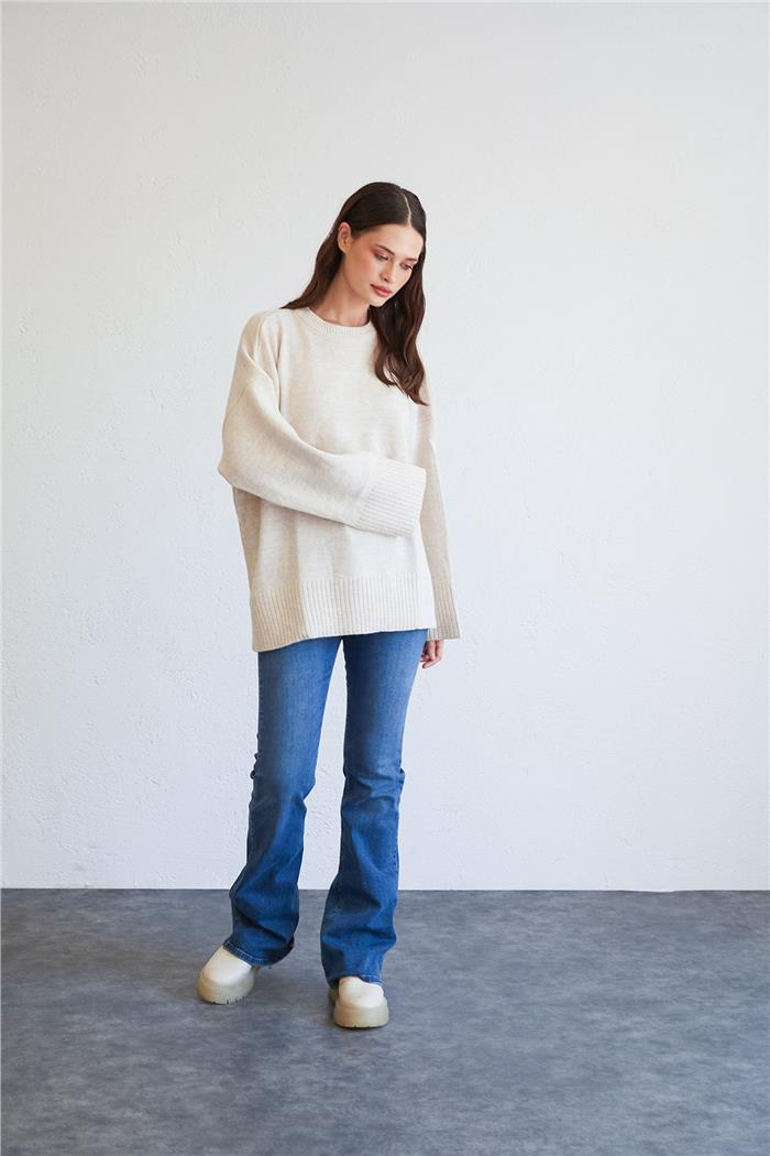 Avrile Oversize Basic Kazak TAŞ A92145-S