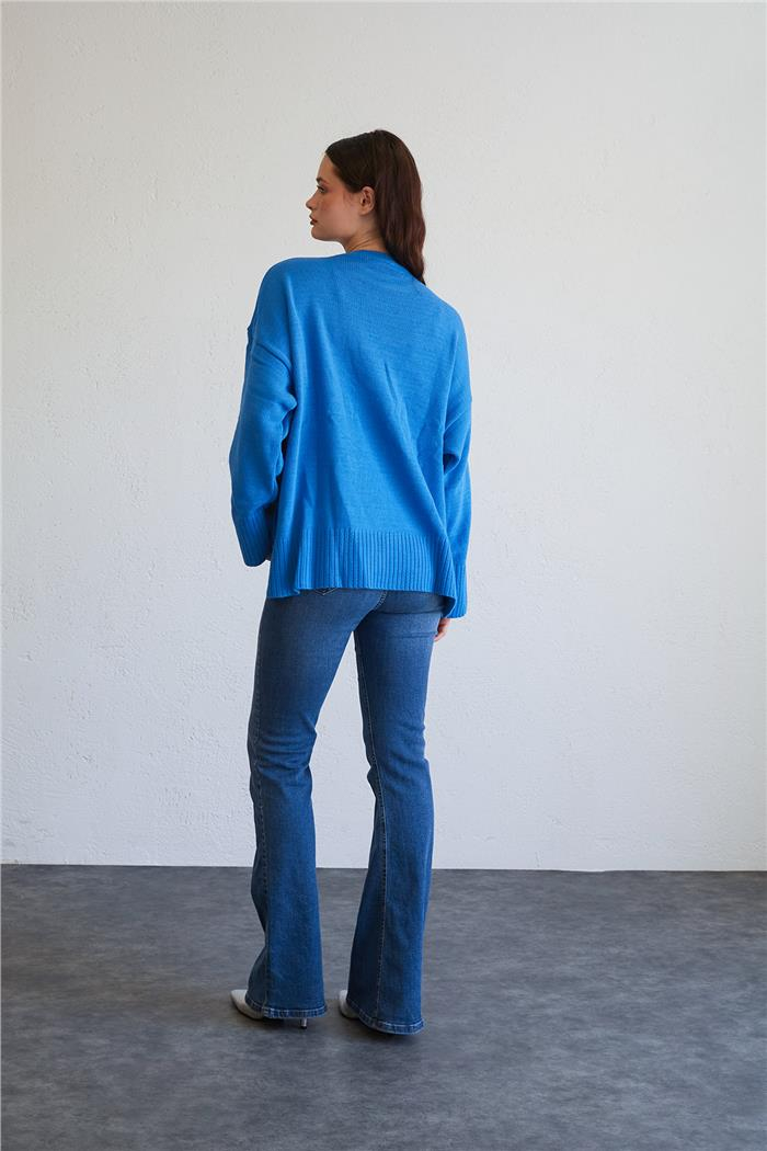 Avrile Oversize Basic Kazak TURKUAZ A92145-S