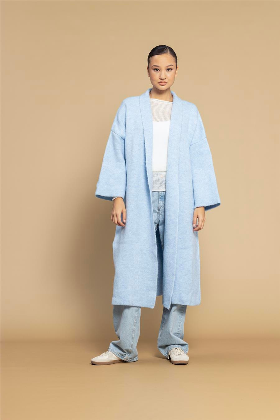 Avrile Salaş Triko Hırka BEBE MAVİ A91828-S