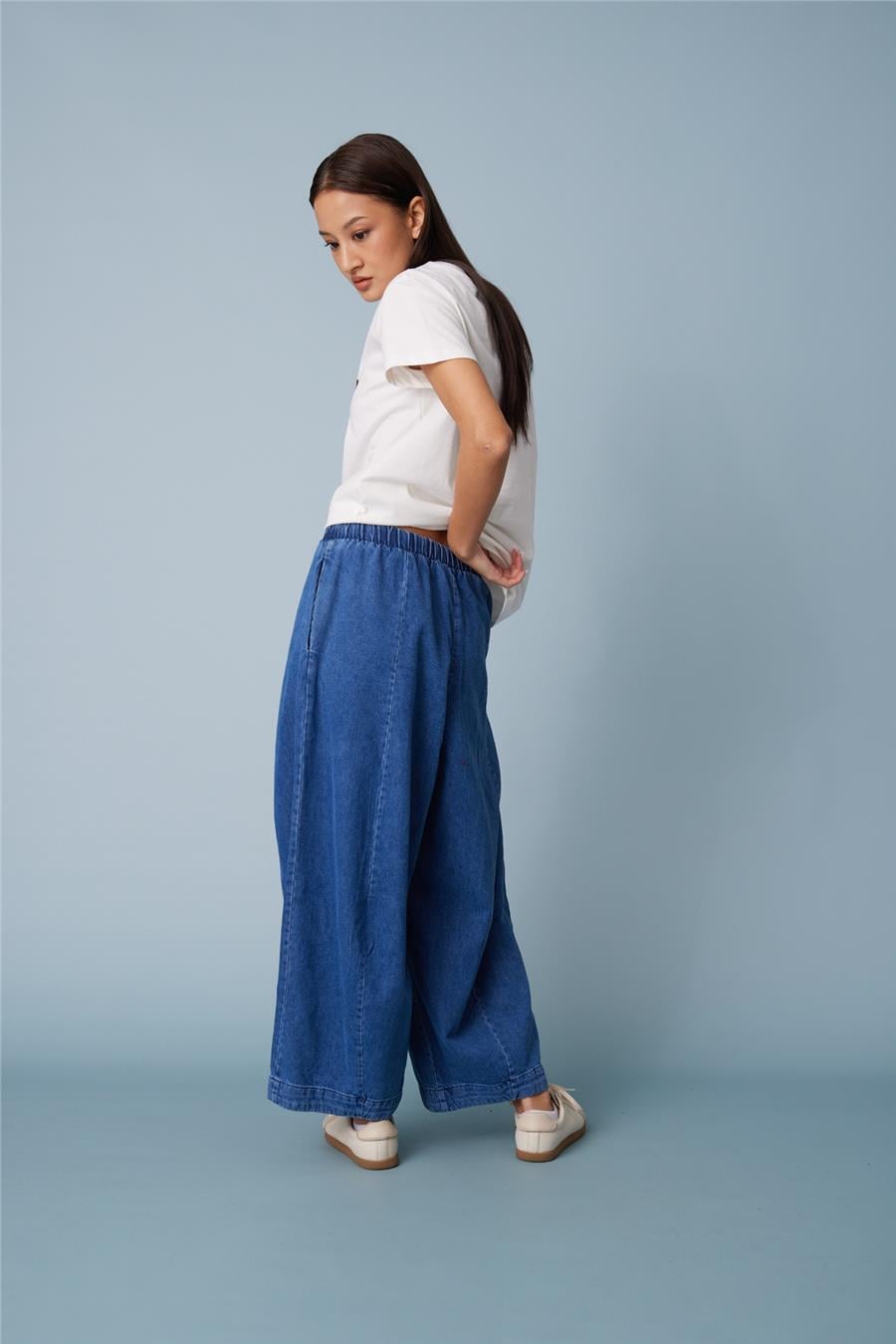 Nisan BARREL FIT DENIM PANTOLON MAVİ N26-2355