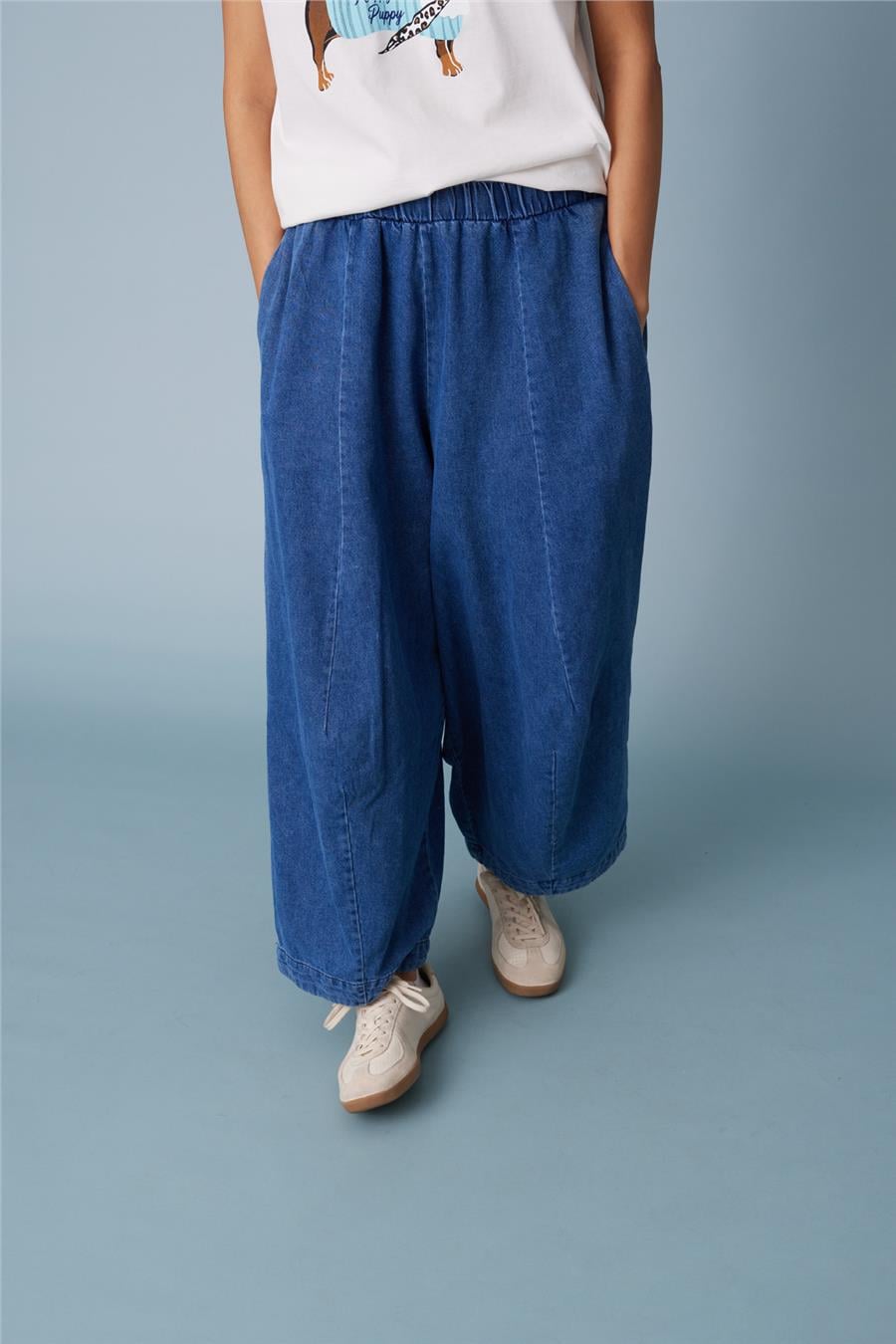 Nisan BARREL FIT DENIM PANTOLON MAVİ N26-2355