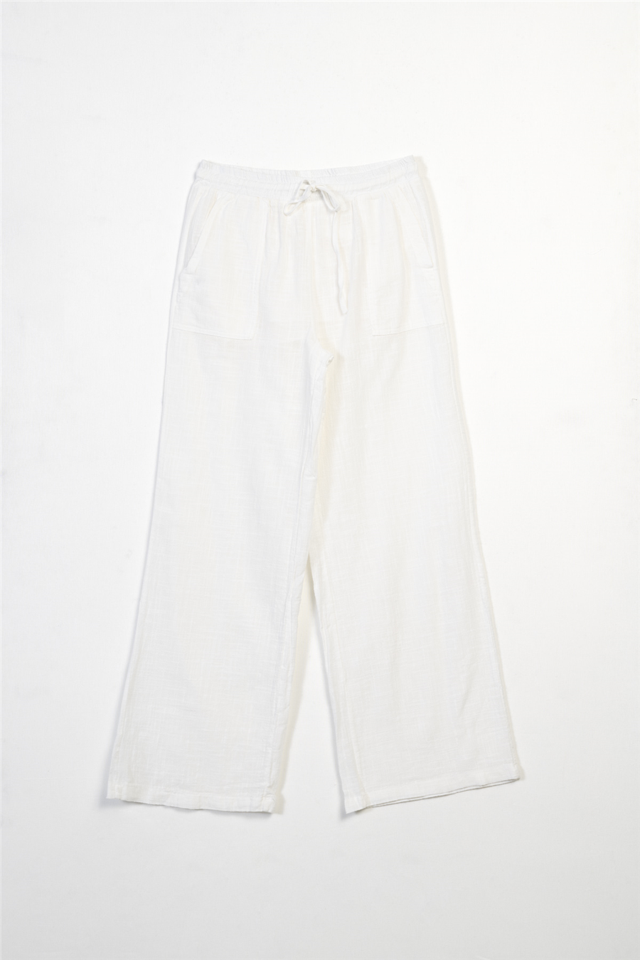 Nisan BELİ LASTİKLİ BAĞCIKLI PANTOLON EKRU N26-2437