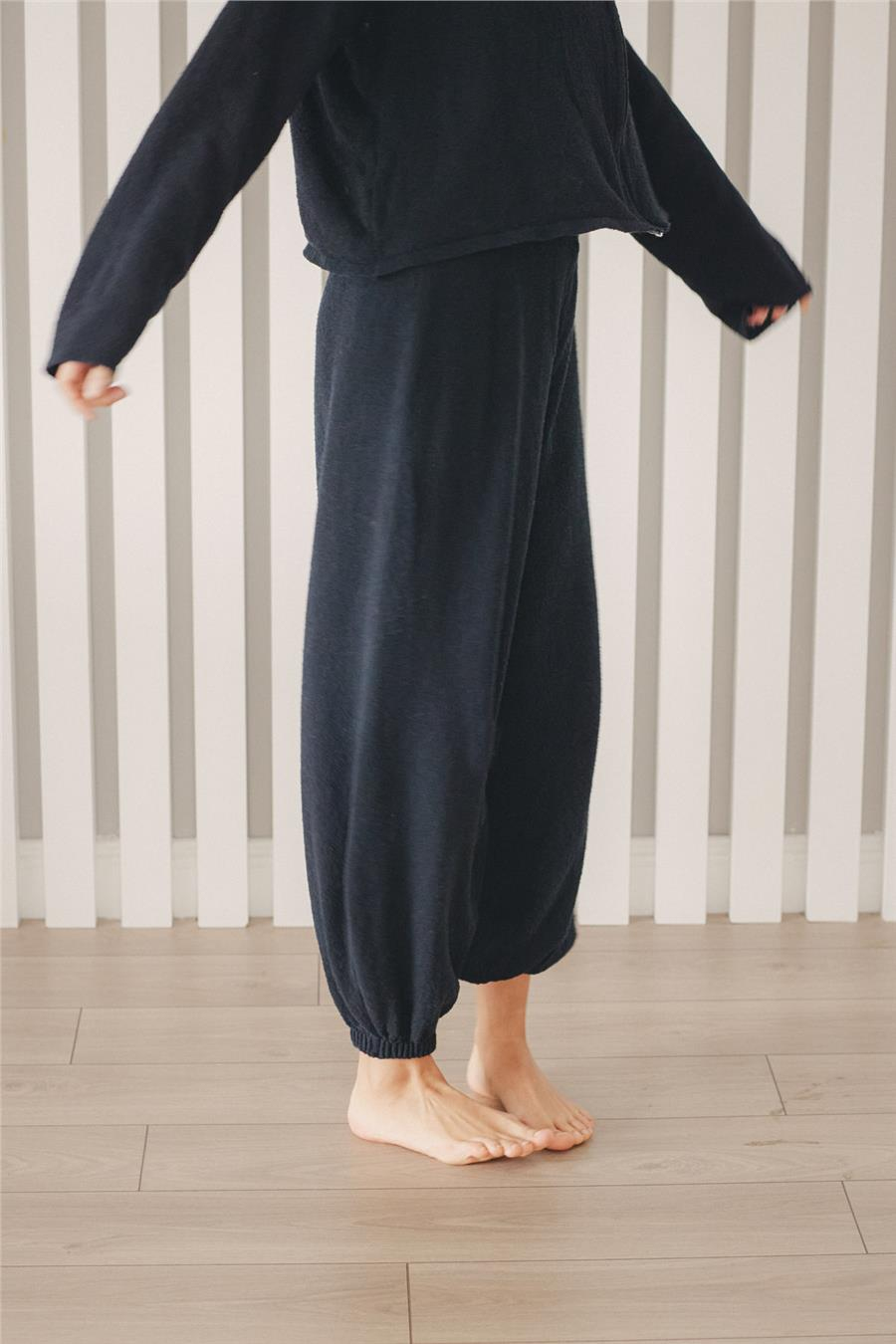 Nisan BELİ LASTİKLİ BALON PANTOLON LACİVERT TT4724-Z