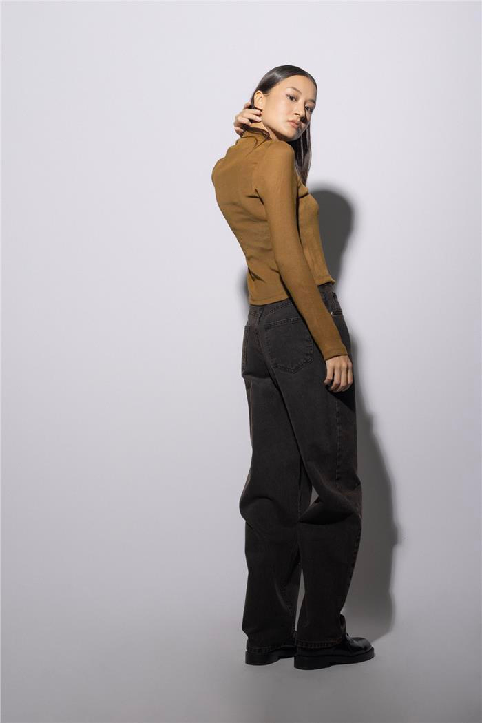 Nisan DİK YAKA BASIC T-SHIRT OLIVE N26-2236